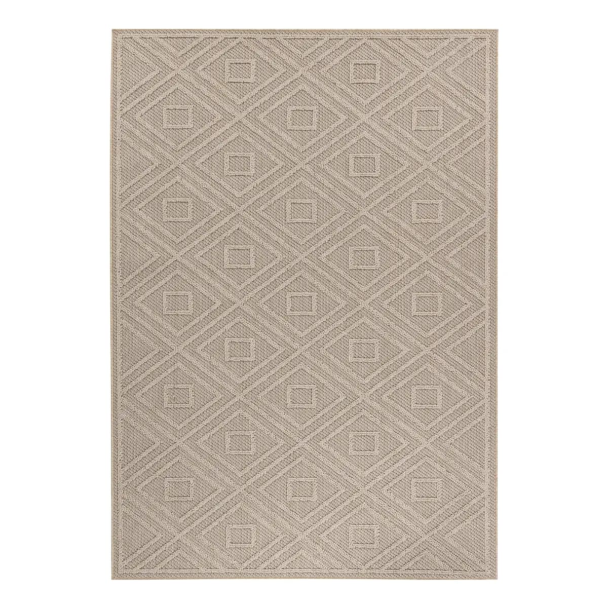 Outdoorteppich Patara 4956 Beige Polyester | Beige