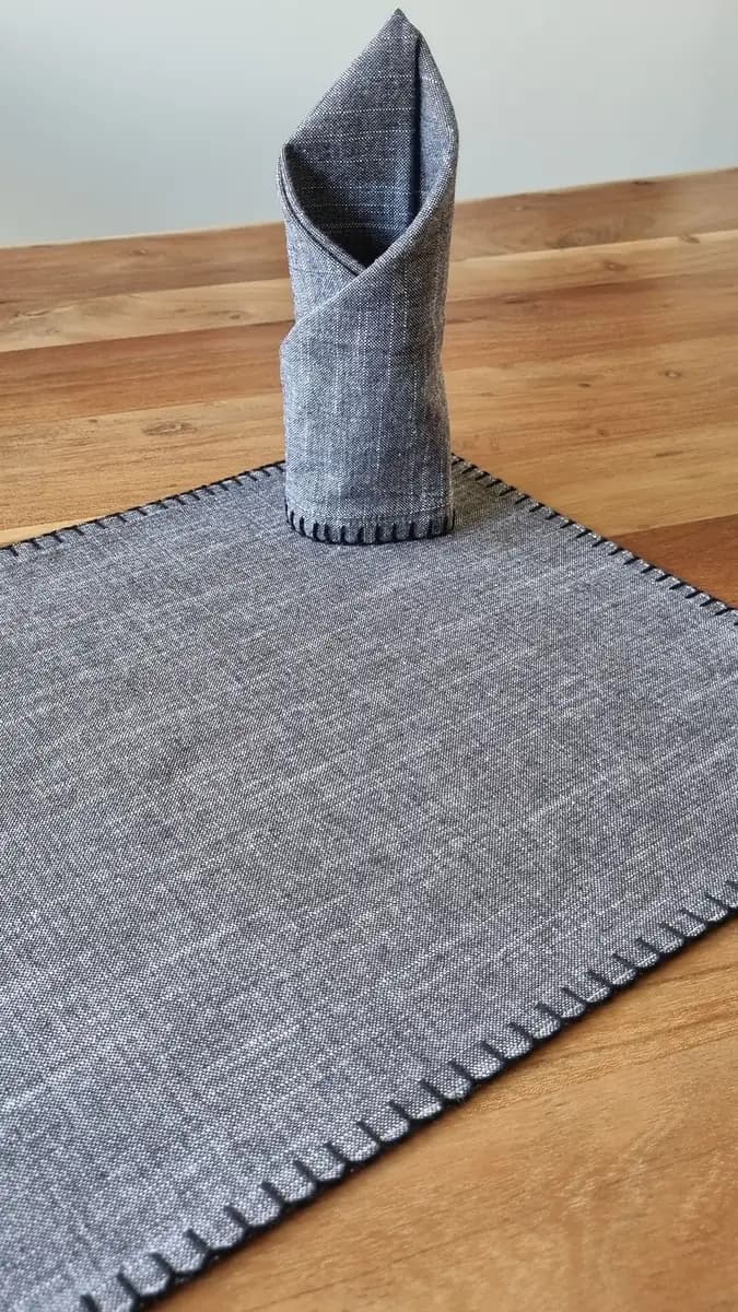 Ambiente Haus Serviette Khiwa | Grau