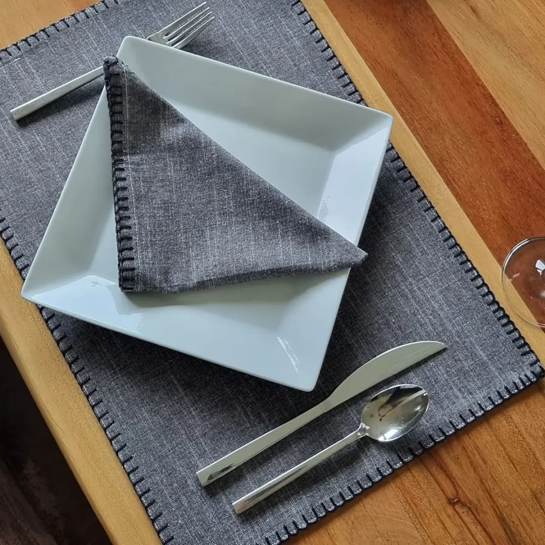 Tischset Khiwa | Grau