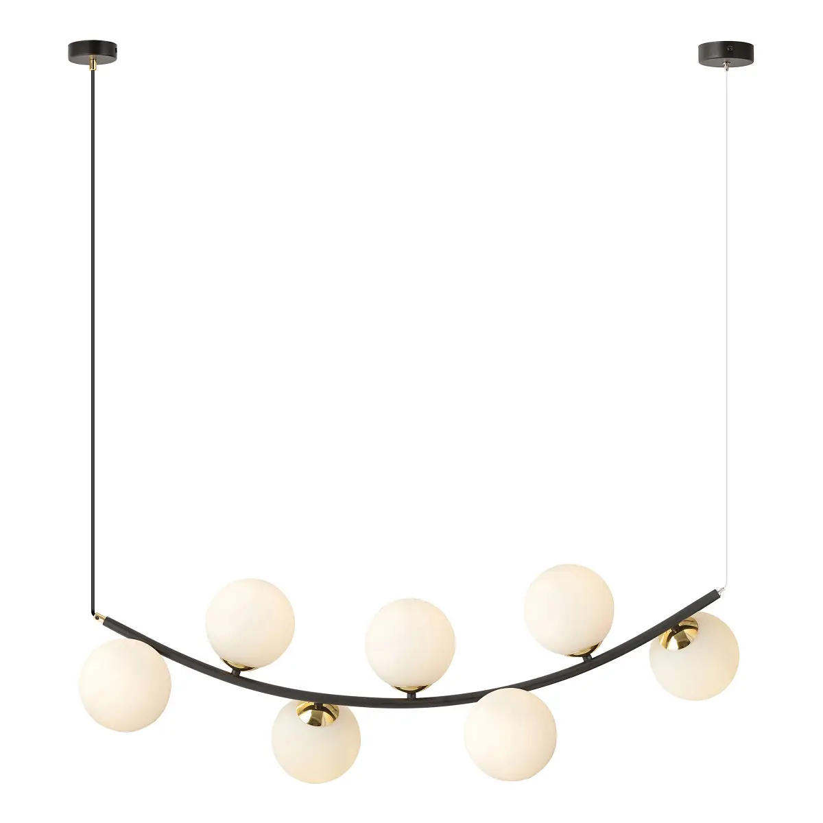 Emibig Lighting Pendelleuchte Ritz | Schwarz
