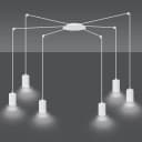 Emibig Lighting Pendelleuchte Traker | Weiß
