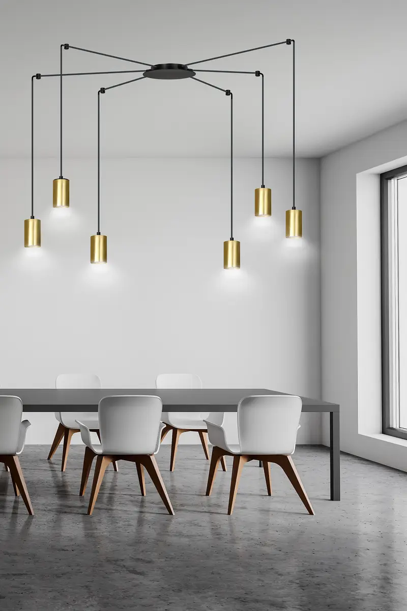 Emibig Lighting Pendelleuchte Traker | Schwarz