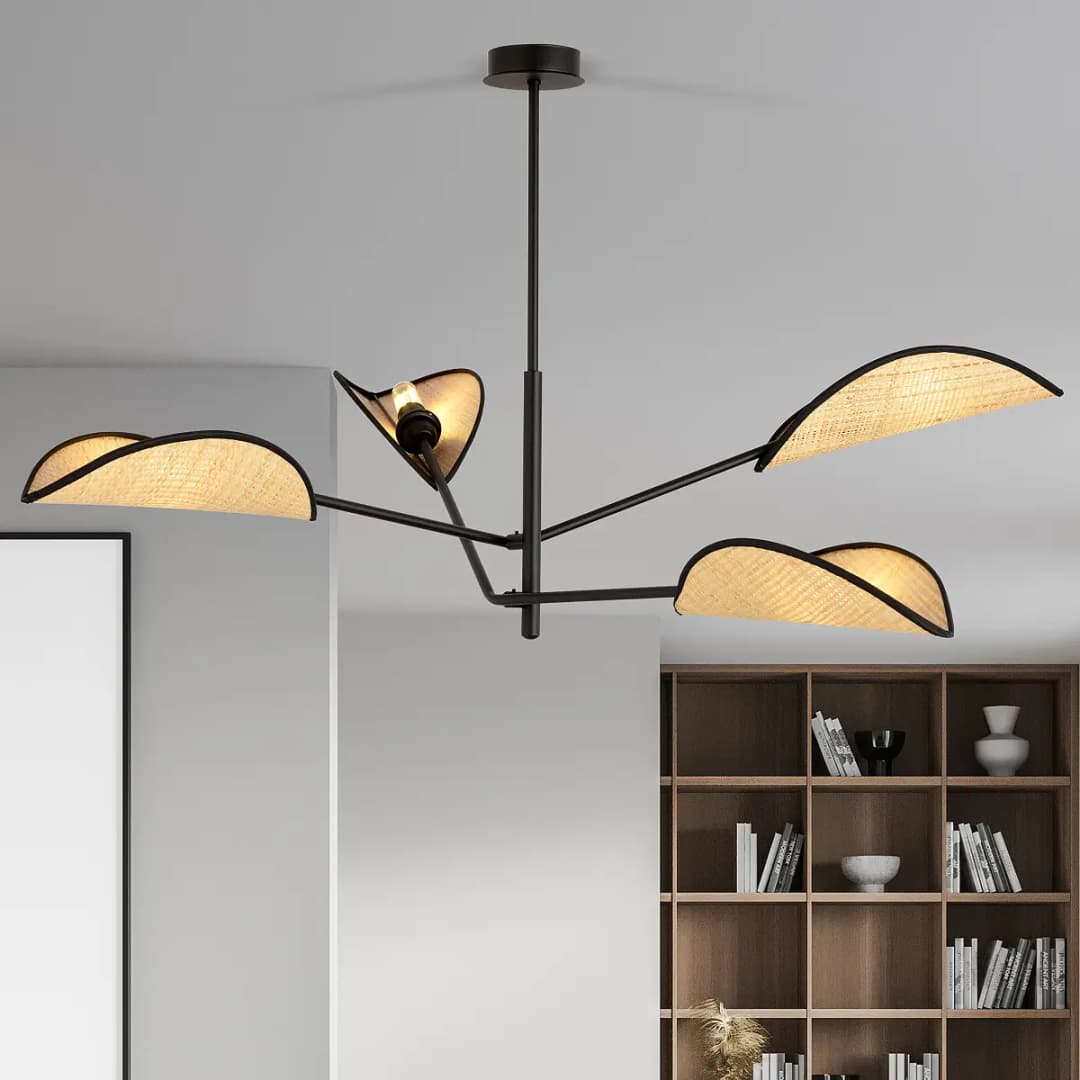 Emibig Lighting Deckenleuchte Vene | Schwarz