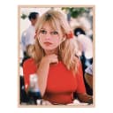 Bild Brigitte Bardot at Lunch | Mehrfarbig