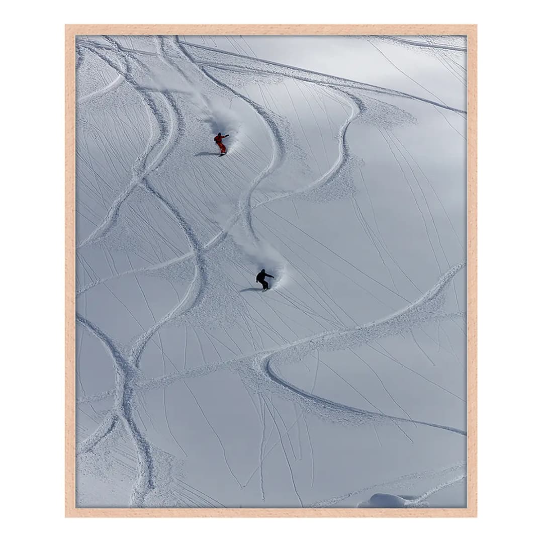 Any Image Freeride Wandbild | Mehrfarbig