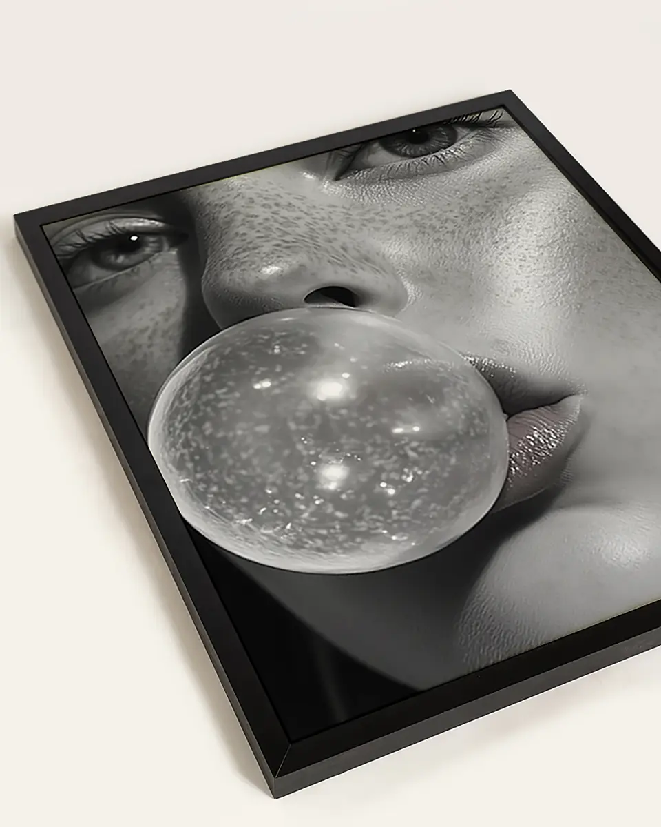Bild Bubble Rahmen | Mehrfarbig