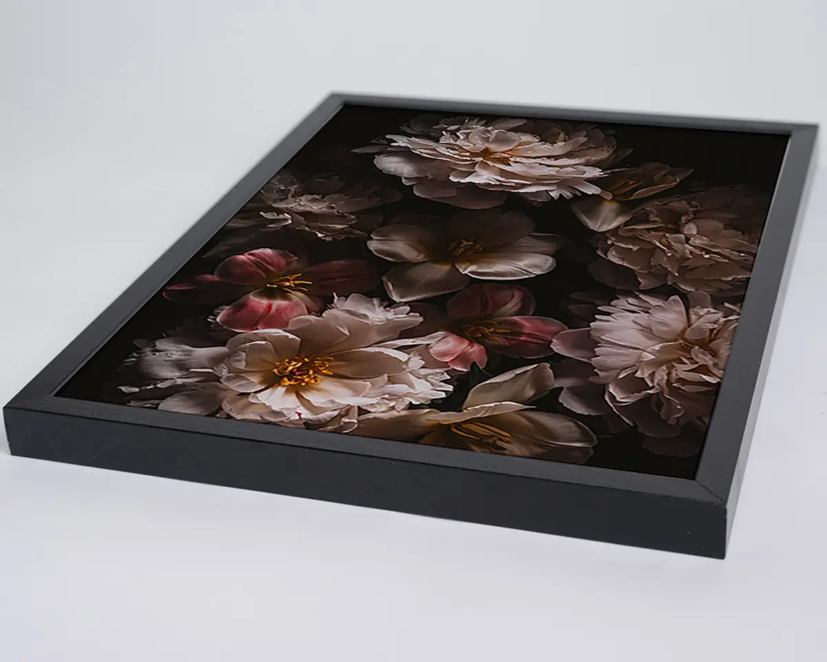 Bild Baroque Flowers | Mehrfarbig