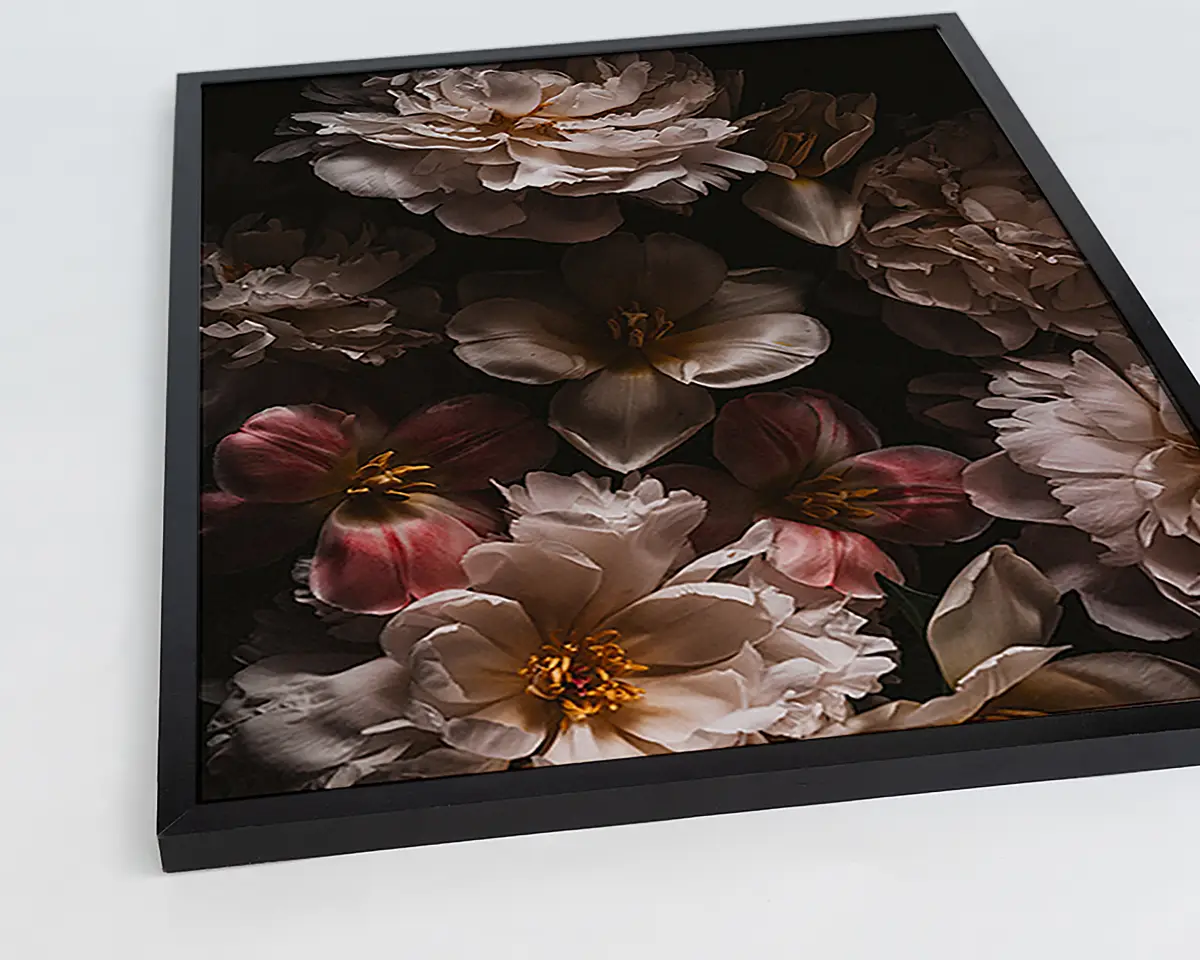Bild Baroque Flowers | Mehrfarbig