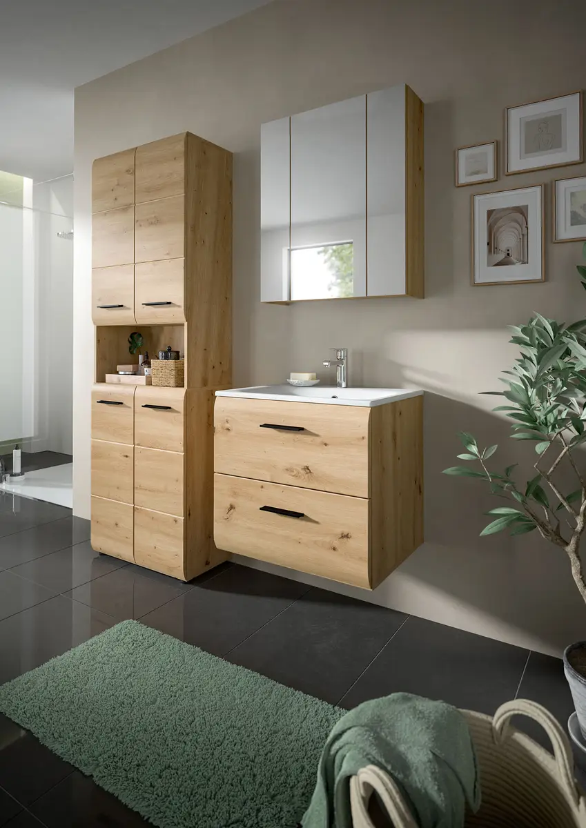 xonox home Waschtisch Amethian | Holztöne
