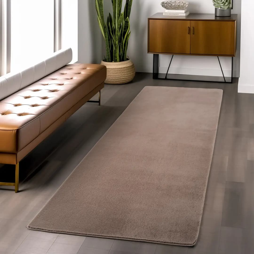 Kurzflorteppich Joy 1400 | Braun
