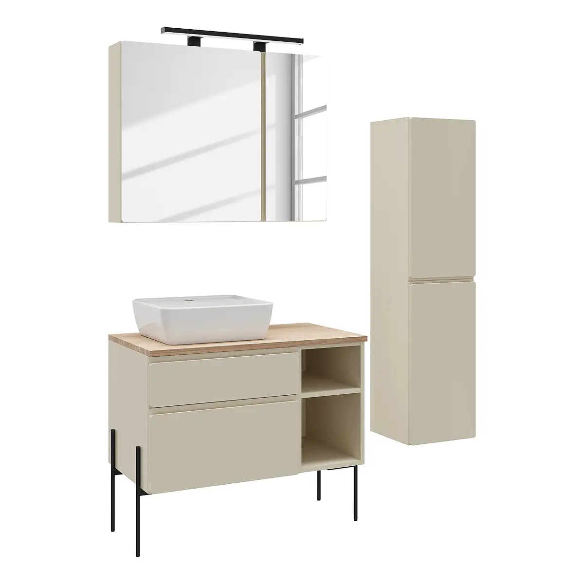 loftscape Badset 3-teilig | Beige