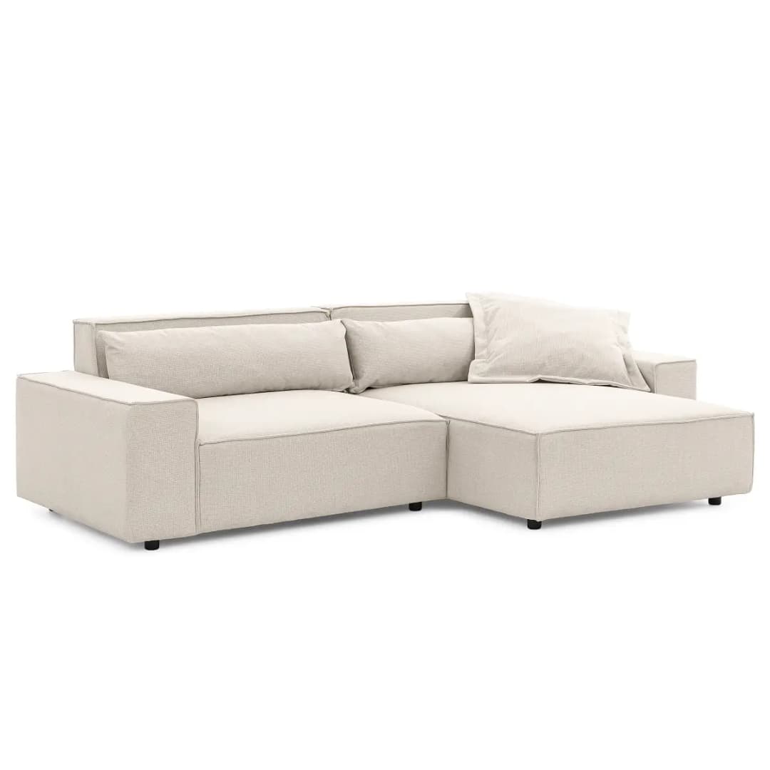 Mørteens Ecksofa mit Longchair Barda | Beige