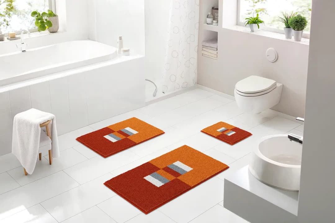 Badematte Capricio 50 x 80cm Orange | Orange