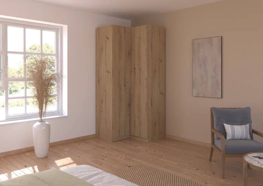 rauch Orange Eckschrank Alabama Typ B | Holztöne