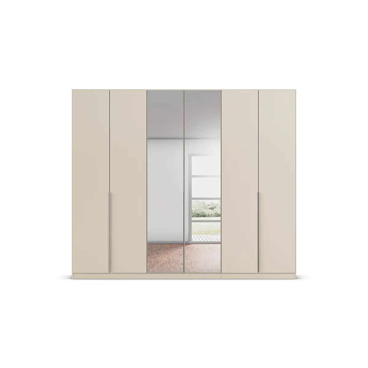 Drehtürenschrank Alabama | Beige