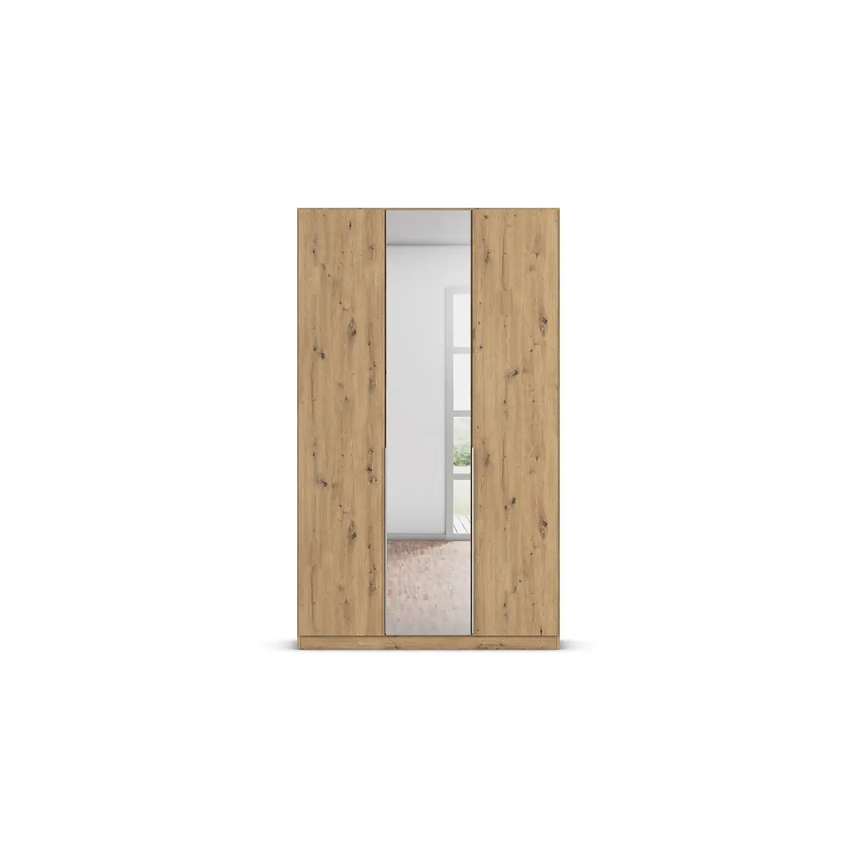 rauch Orange Kleiderschrank Alabama 136x229cm | Holztöne