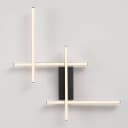 Wandleuchte Apecho | Schwarz