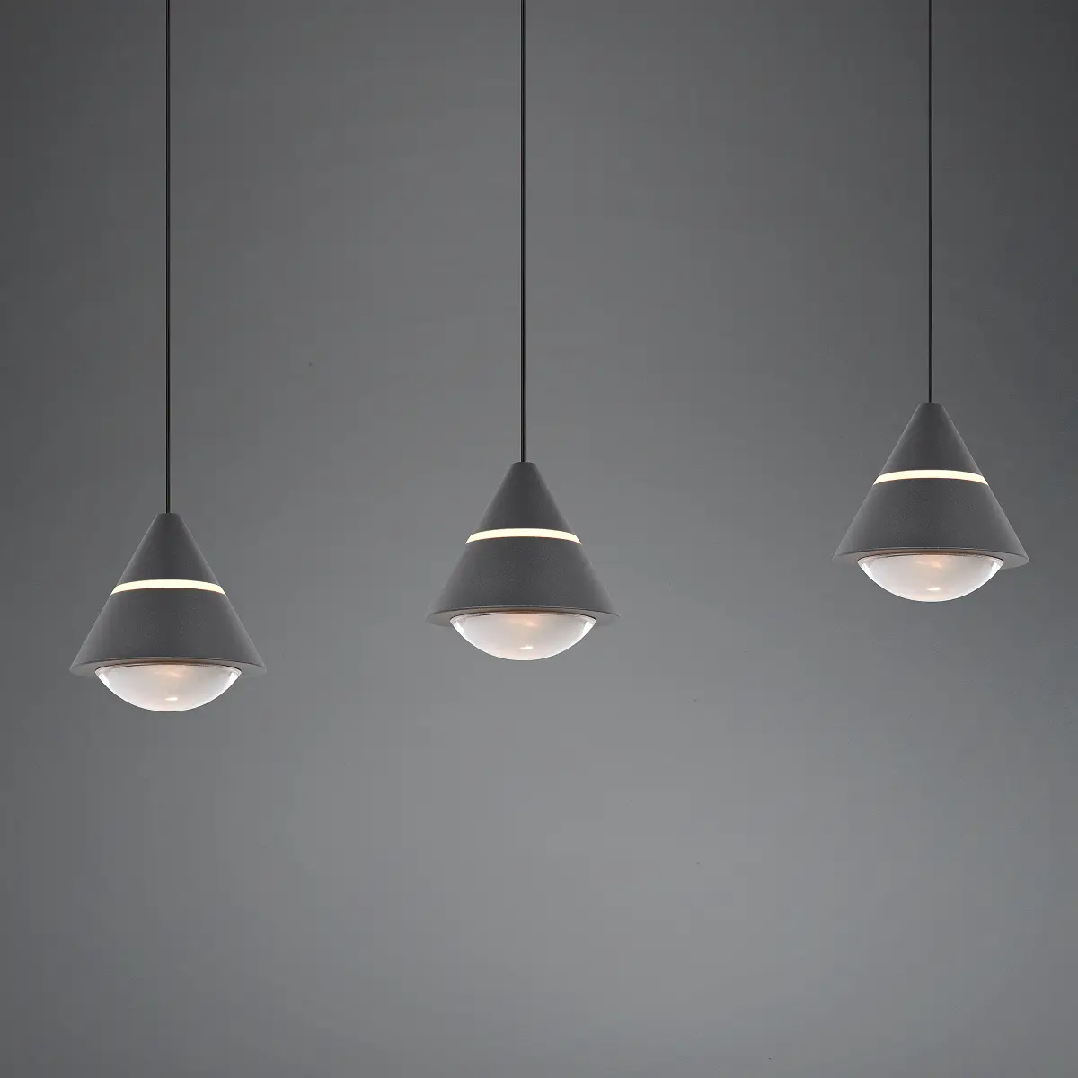 LED-Pendelleuchte Romeo | Schwarz
