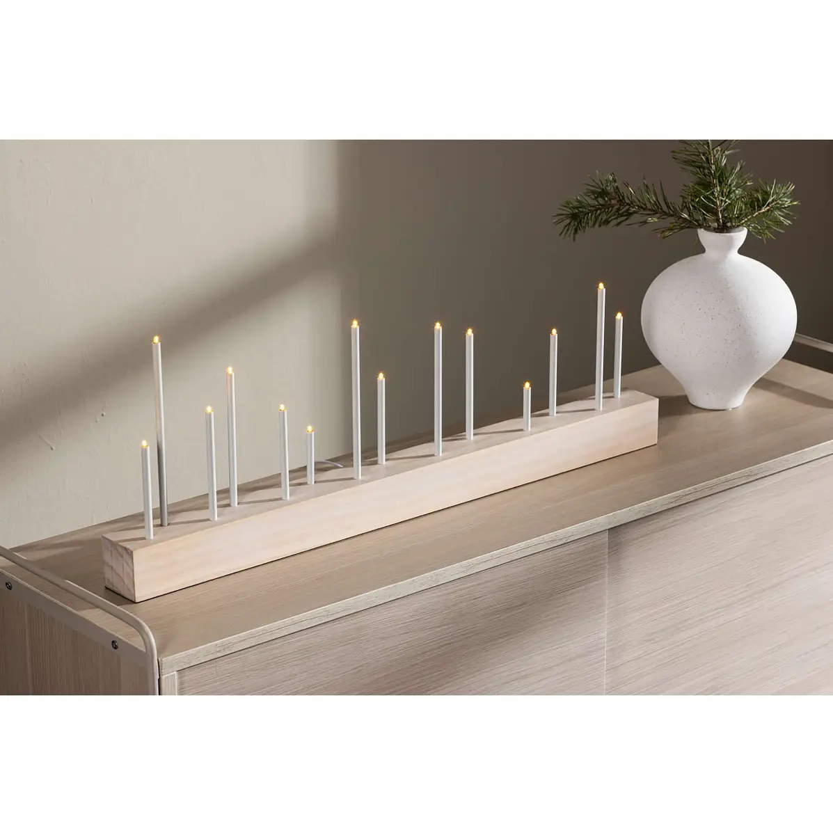 Lichterbogen Kungsberget | Weiß
