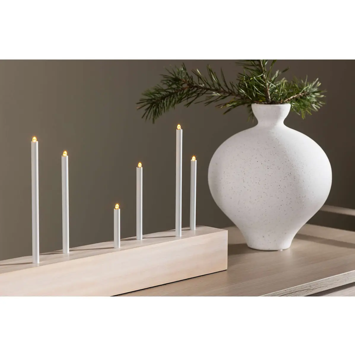Lichterbogen Kungsberget | Weiß