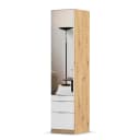 rauch Orange Drehtürenschrank Alabama | Weiß