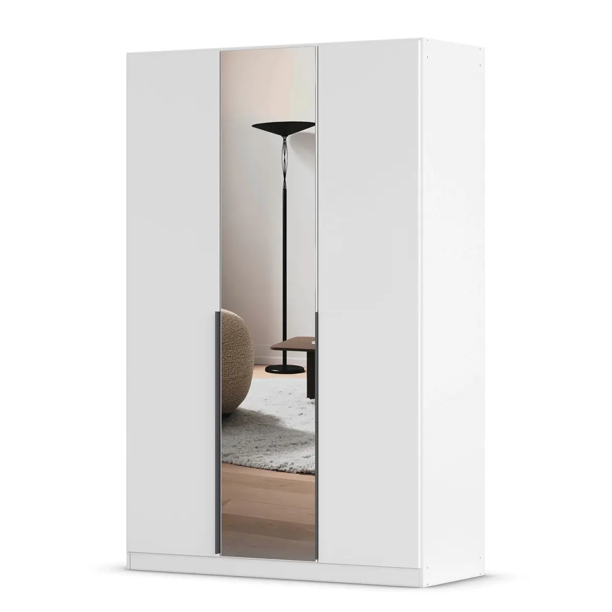 rauch Orange Drehtürenschrank Alabama | Weiß