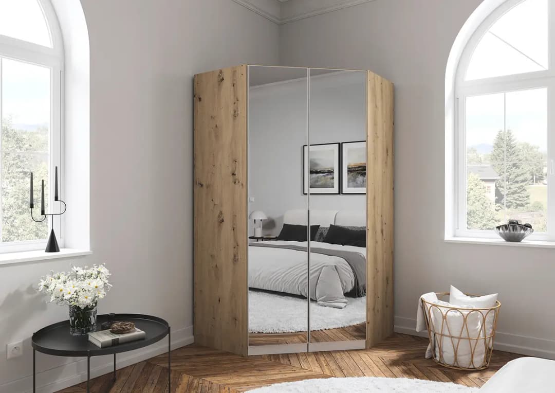 Eckschrank Alabama | Weiß