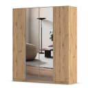 rauch Orange Drehtürenschrank Alabama | Holztöne