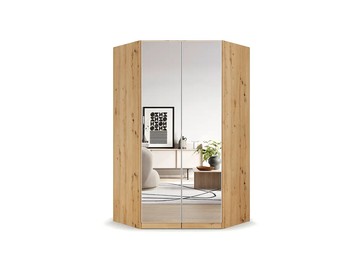 Eckschrank Alabama Typ A 210cm | Mehrfarbig