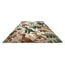 Kurzflorteppich Dinosaurier Multicolor 122 x 170cm Polyester