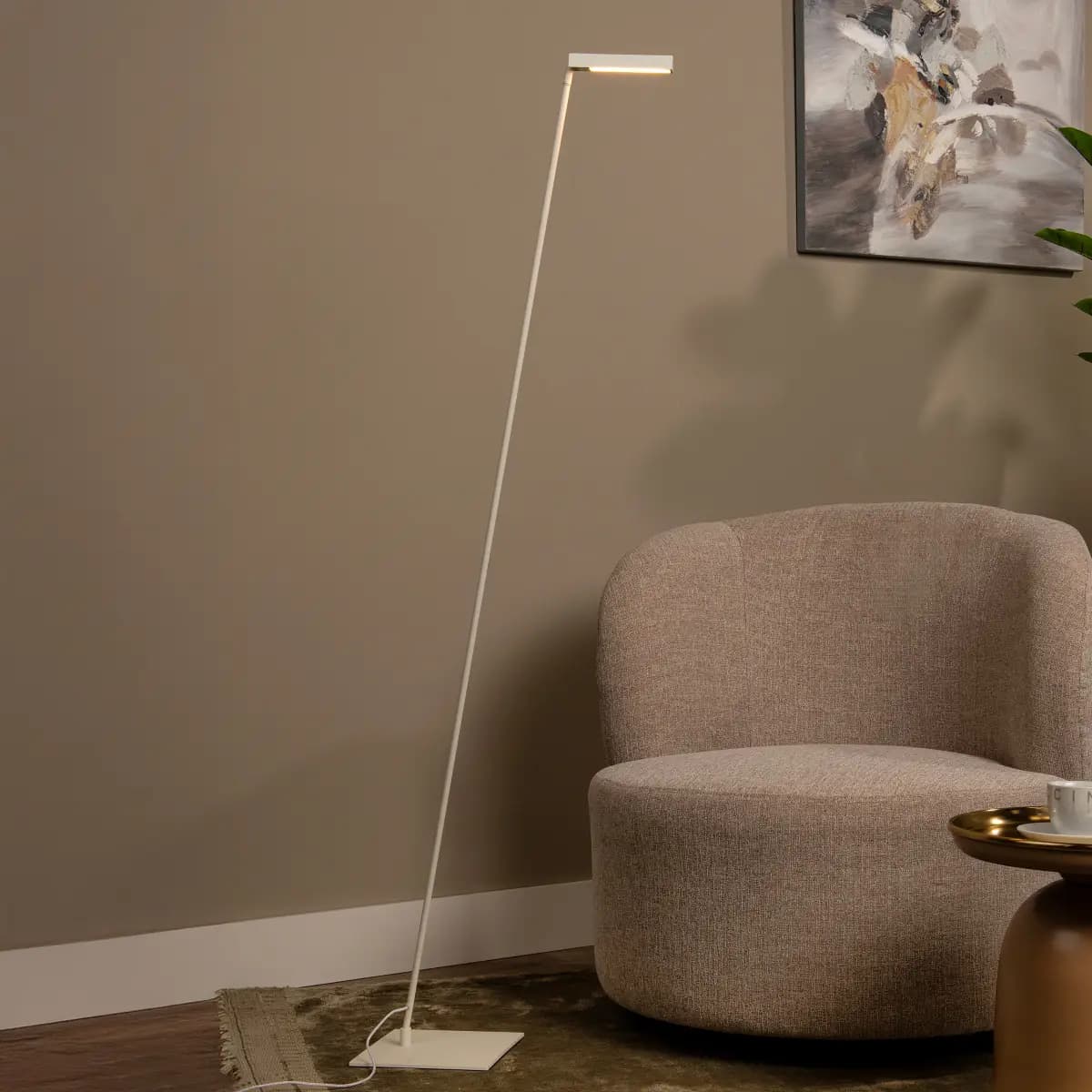 Lucide LED Stehleuchte Lavale | Weiß