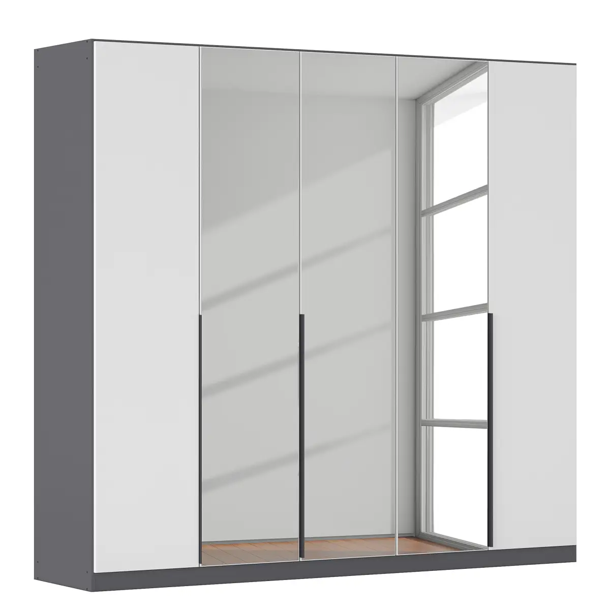 Drehtürenschrank Alabama | Mehrfarbig