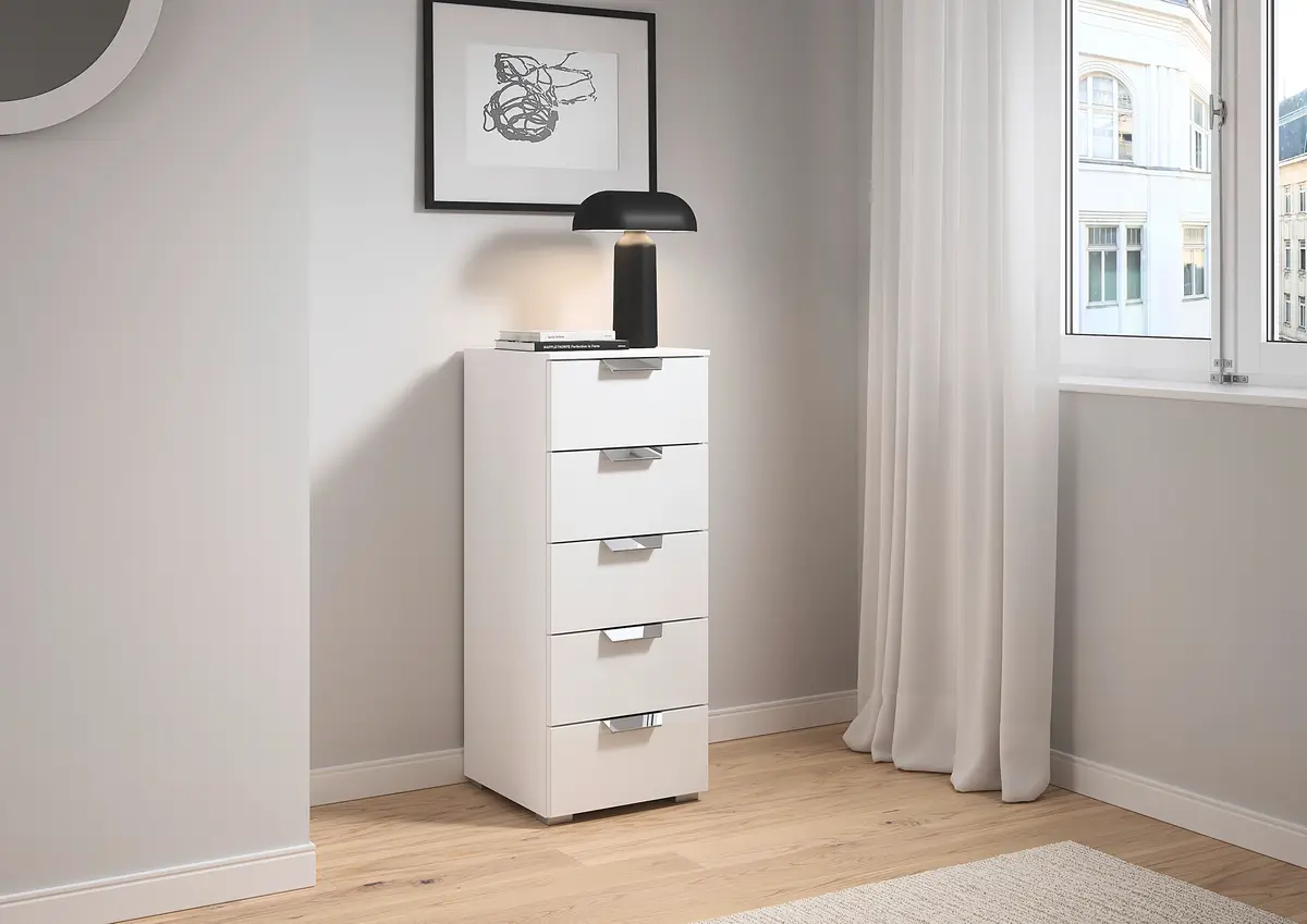 rauch Orange Kommode Aditio | Weiß