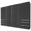 Wimex Schwebetürenschrank Level36 350x216x65cm | Grau