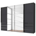 Schwebetürenschrank Level36 236 cm Typ C | Grau