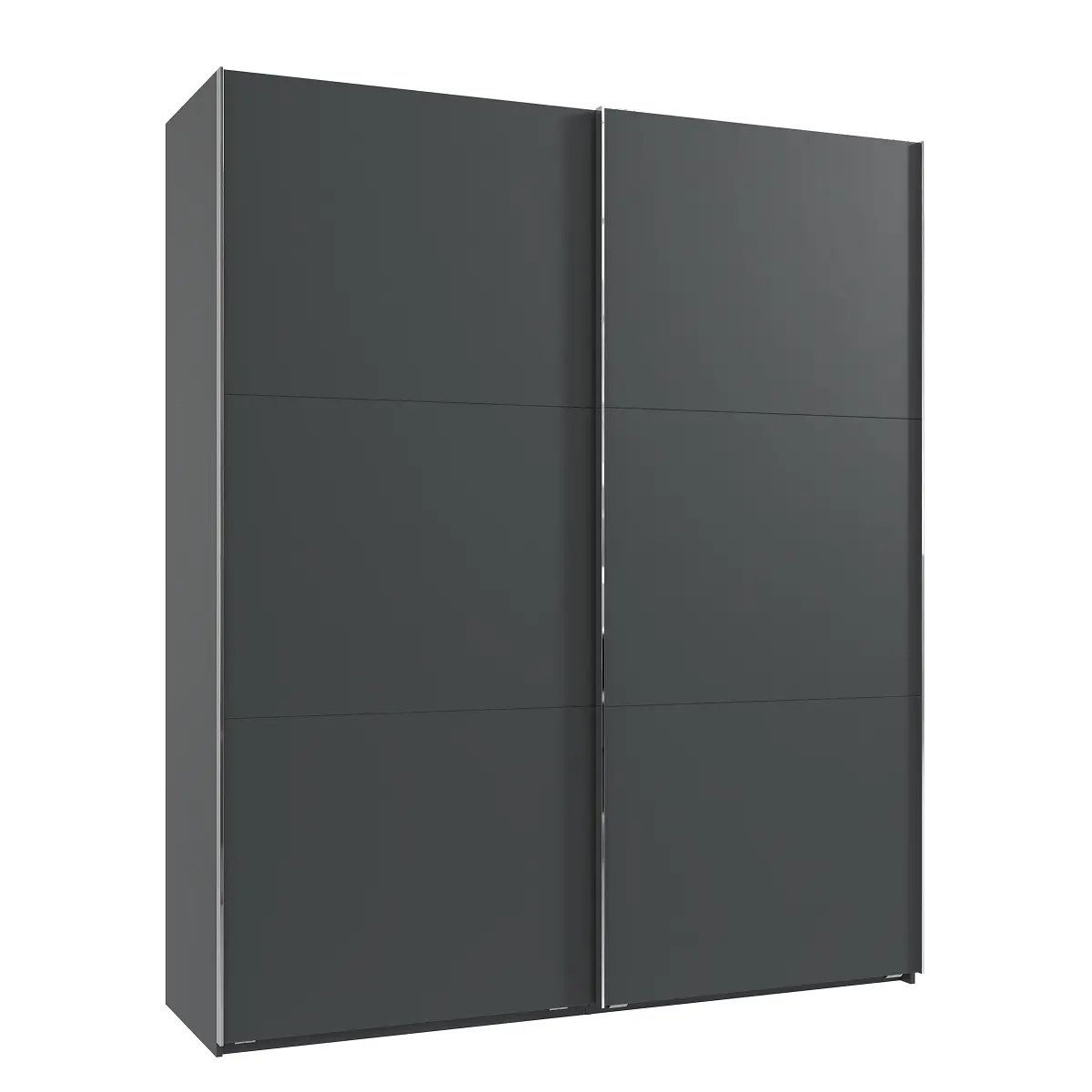 Schwebetürenschrank Level36 236 cm Typ B 200cm Grau/Graphit