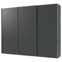 Schwebetürenschrank Level36 236 cm Typ B 300cm Grau/Graphit