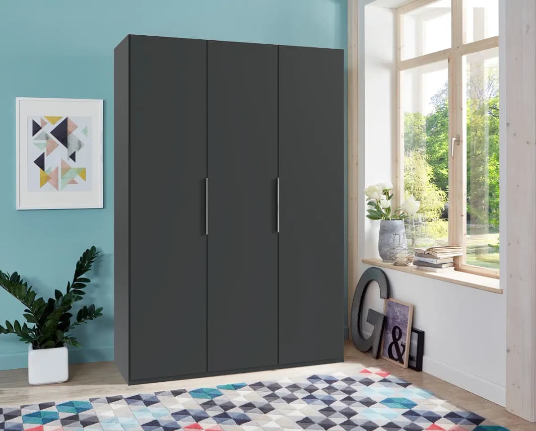 Wimex Drehtürenschrank Level36 | Grau