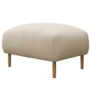 Polsterhocker Fadia | Beige