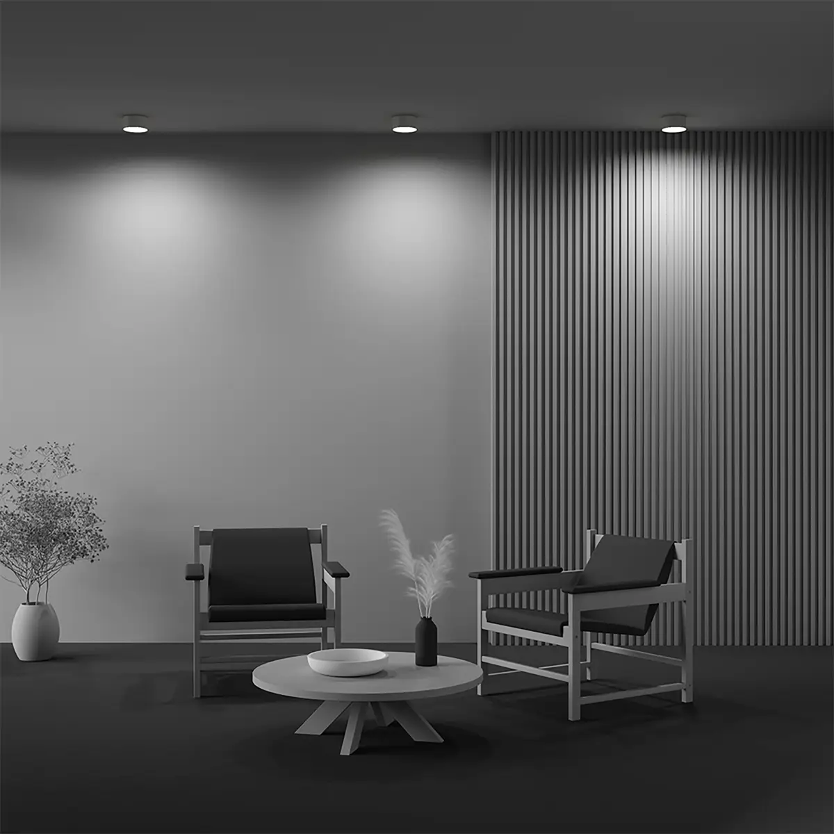 LED-Deckenleuchte Zon | Gold