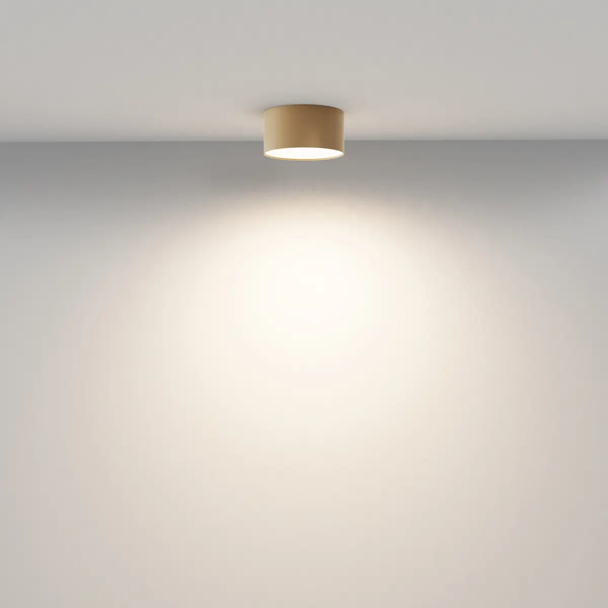 LED-Deckenleuchte Zon | Gold