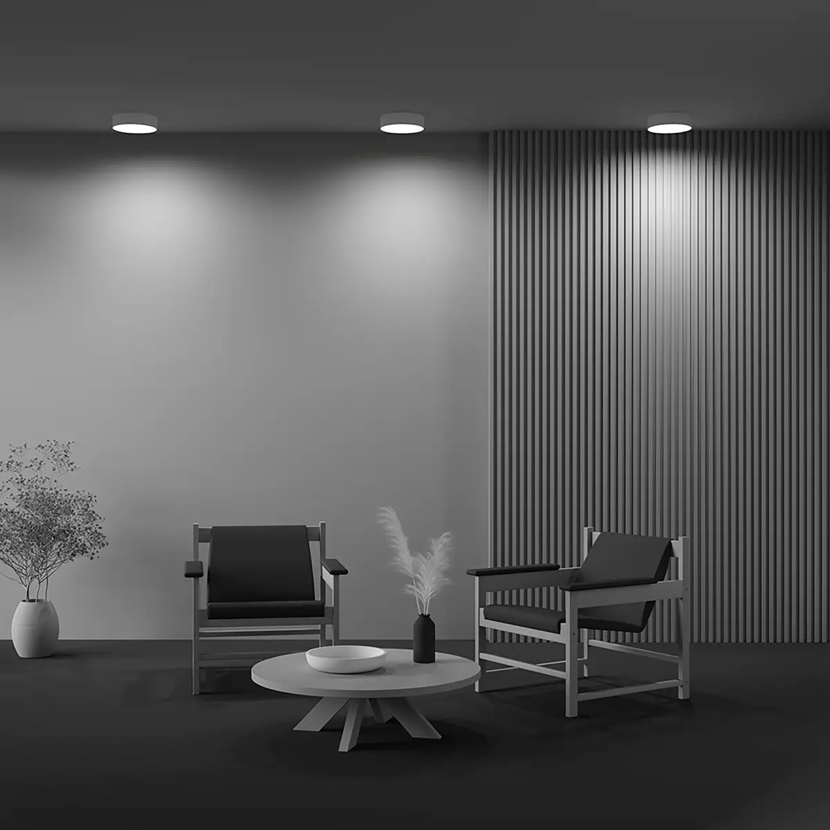 Maytoni Decorative Lighting LED-Deckenleuchte Zon | Weiß