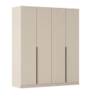 rauch Orange Drehtürenschrank Alabama 181 x 210cm Beige/Champagner