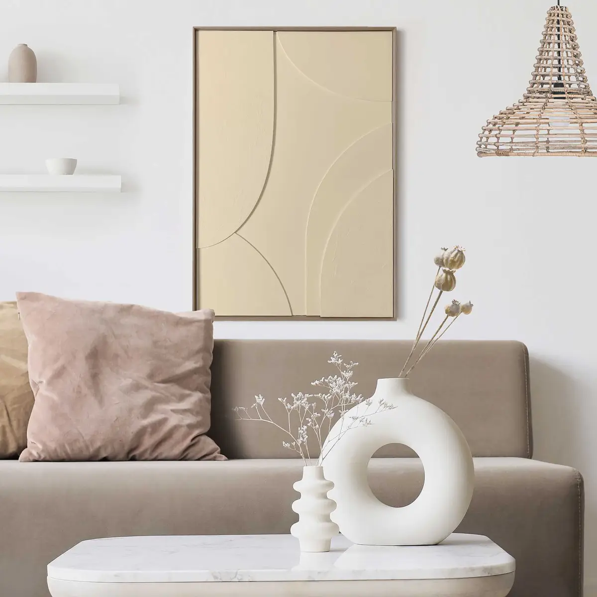 Reinders Holzbild Terrace MDF | Beige