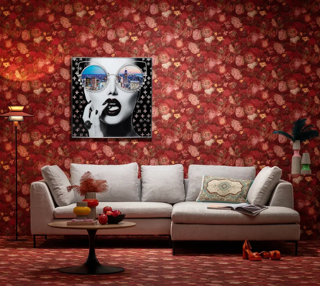 Kare Design Leinwandbild NY View | Mehrfarbig