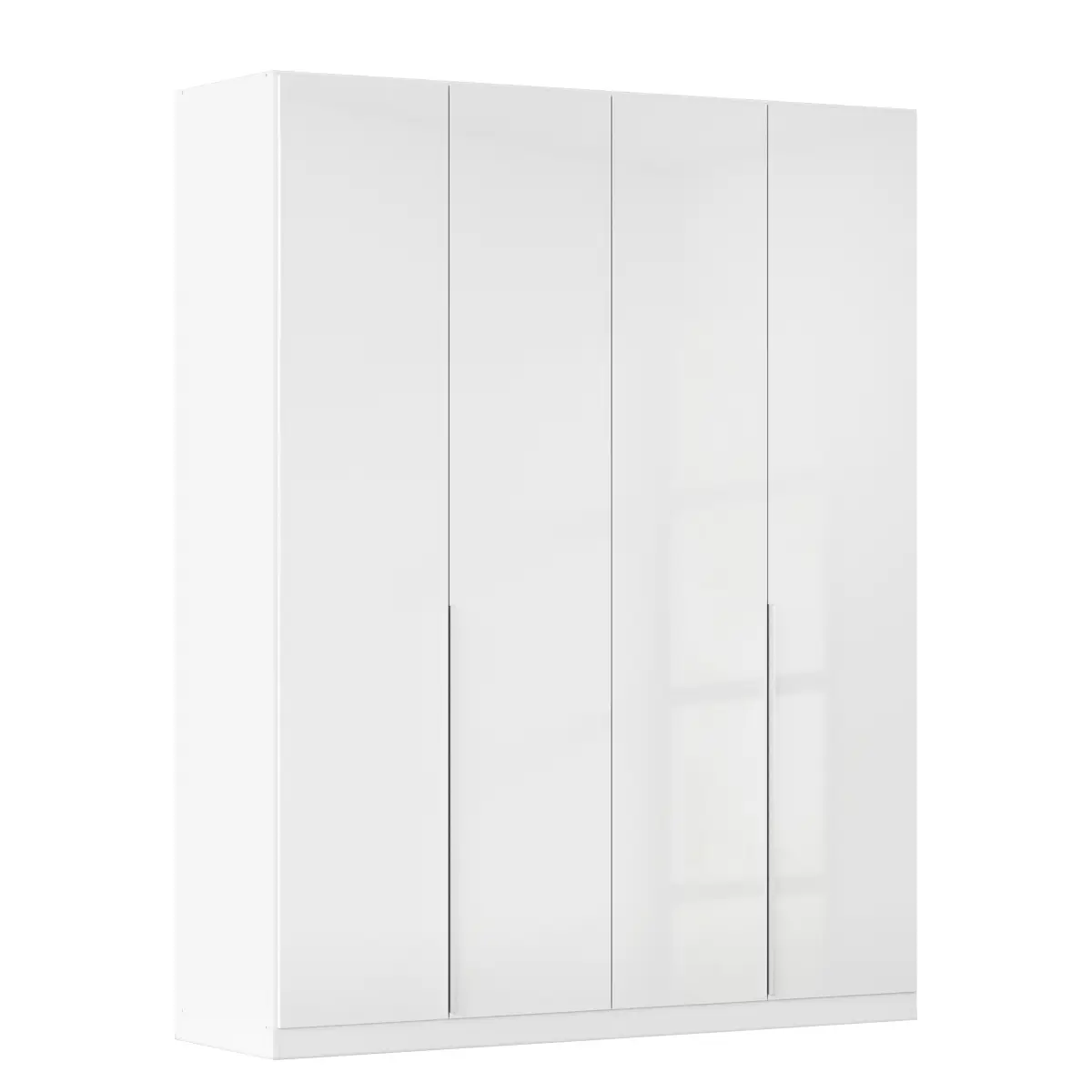 rauch Orange Drehtürenschrank Alabama 181 x 229cm Weiß/Hochglanz