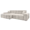 Ecksofa mit Longchair Zofie | Beige