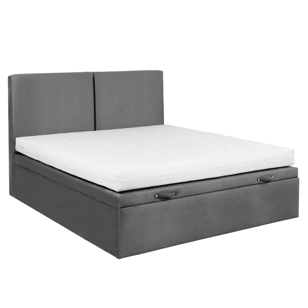 loftscape Boxspringbett Bazem | Grau