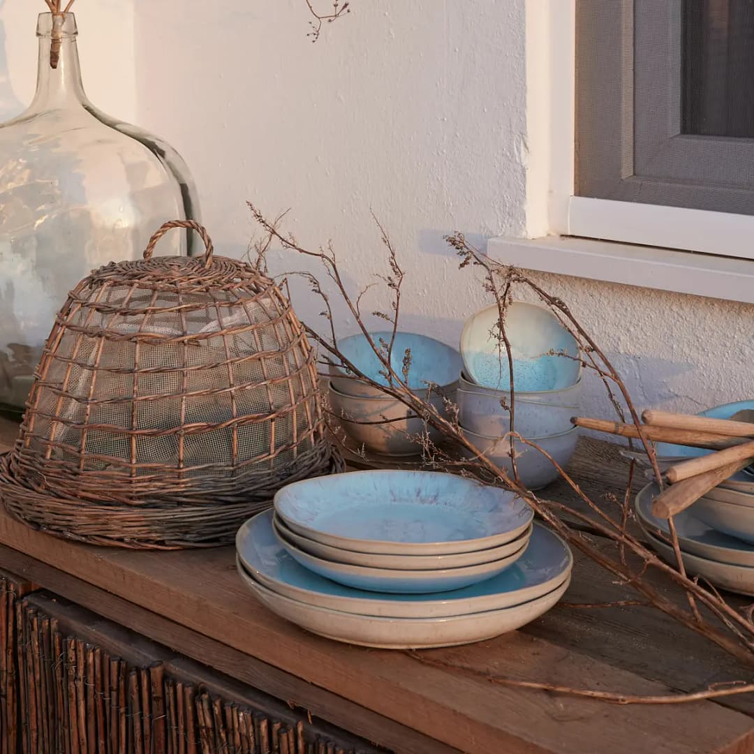 Costa Nova Tafelservice Eivissa 12-teilig | Blau