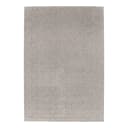 Kurzflorteppich Miral Grau 140 x 200cm Polyester | Grau